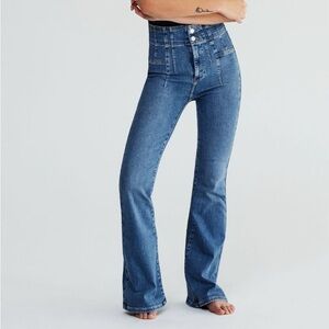 Free People Jayde Flare Jeans size 32